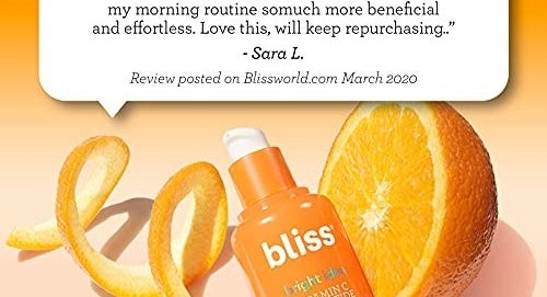 A Bliss vitamin C serum