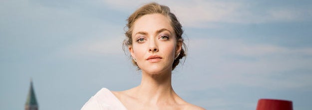 Amanda Seyfried poses for a portrait wearing a Jaeger-LeCoultre watch