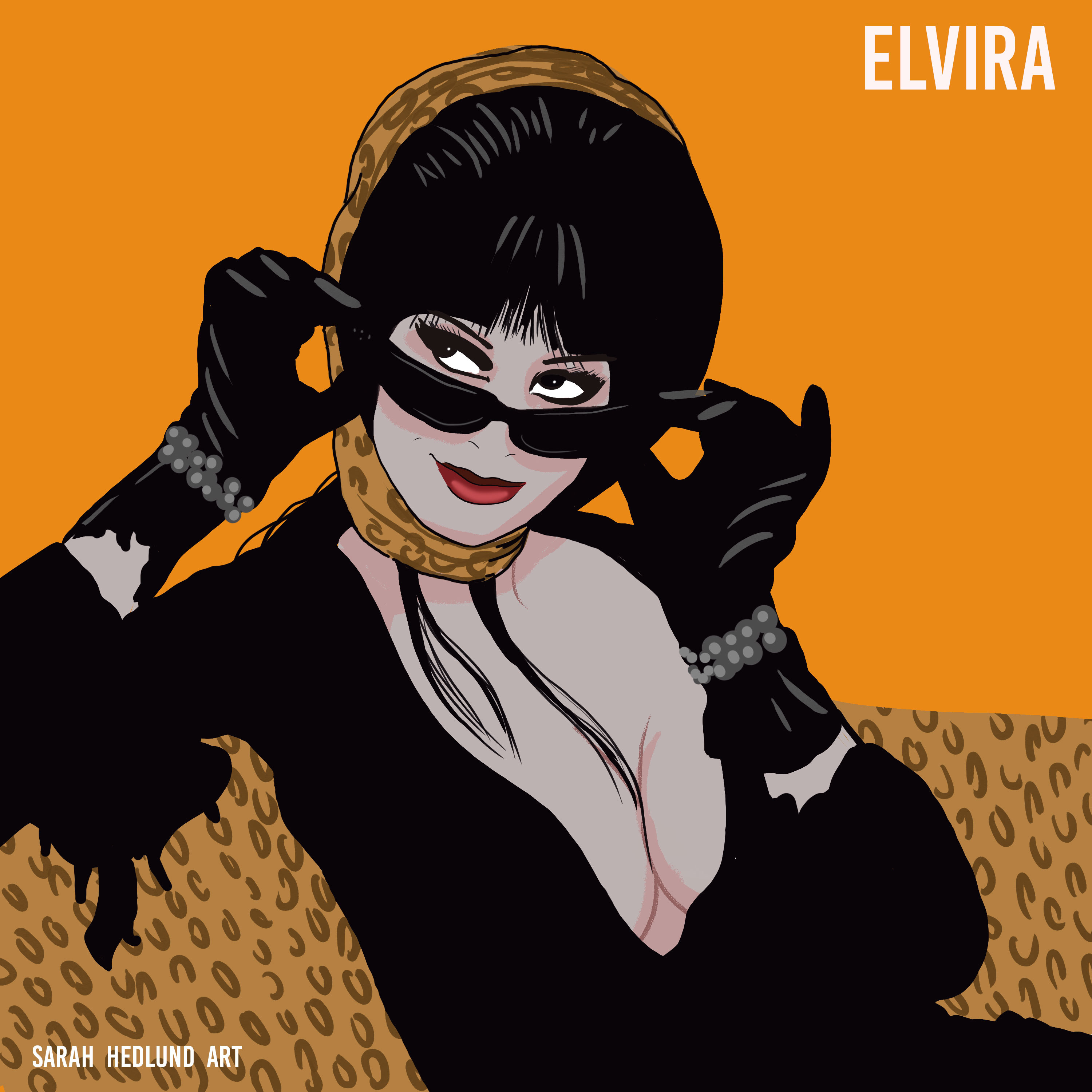 Day 24: Elvira (Cassandra Peterson) Elvira: Mistress of the Dark - 1988
