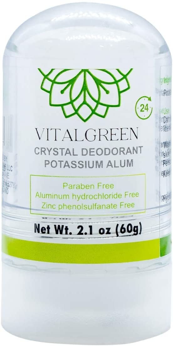 Desodorante natural de cristales minerales