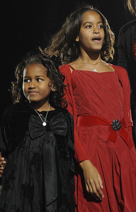 Sasha and Malia as kids