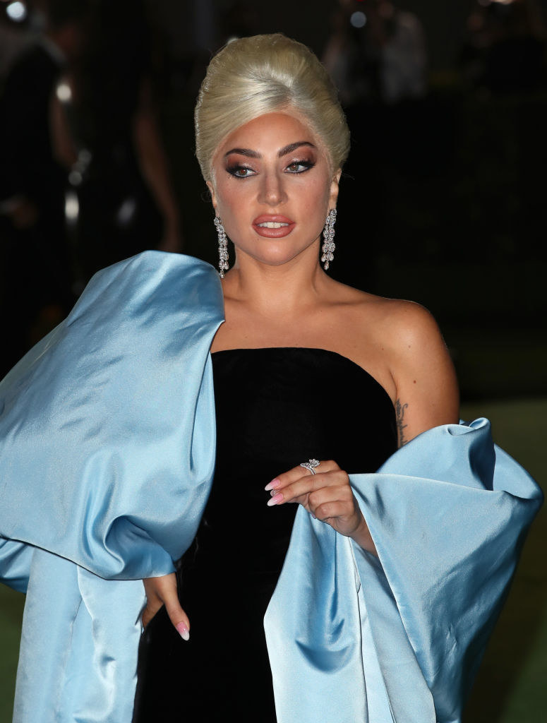 Lady Gaga on a red carpet