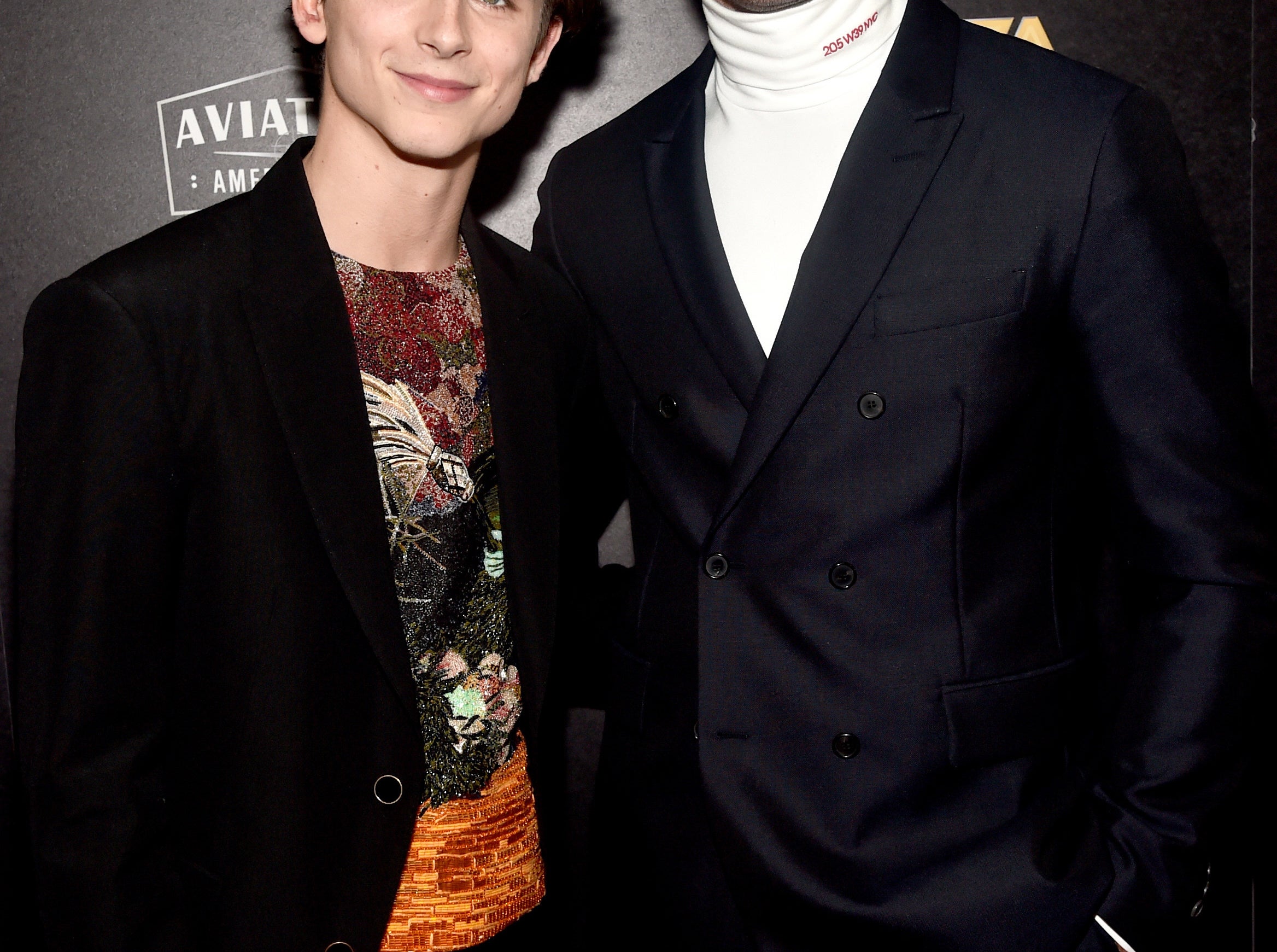 Armie and Timothee attend an event