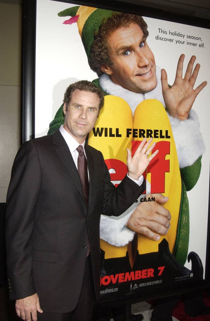 Will Ferrell during "Elf" New York City Premiere