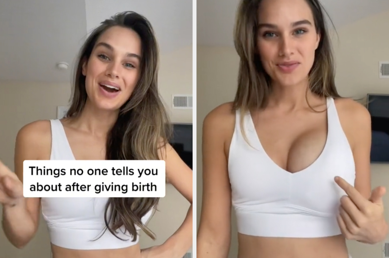 Mother goes viral with TikTok highlighting lopsided breasts