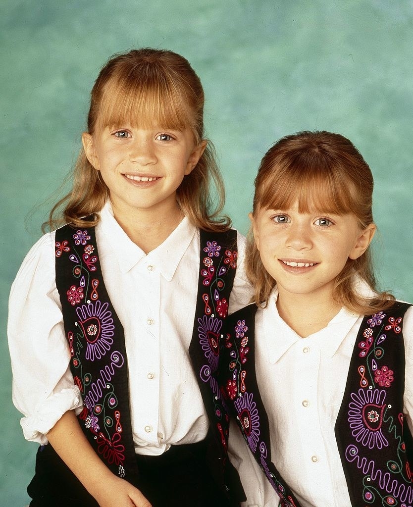 Mary-kate and ashley as little kids