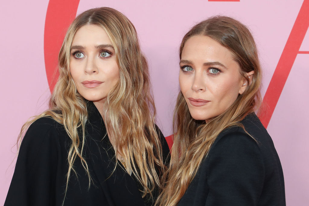Mary-kate and ashley on a red carpet