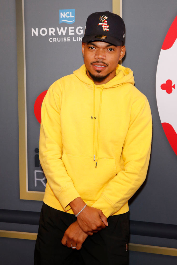 Chance the Rapper attends the 2019 iHeartRadio Music Festival