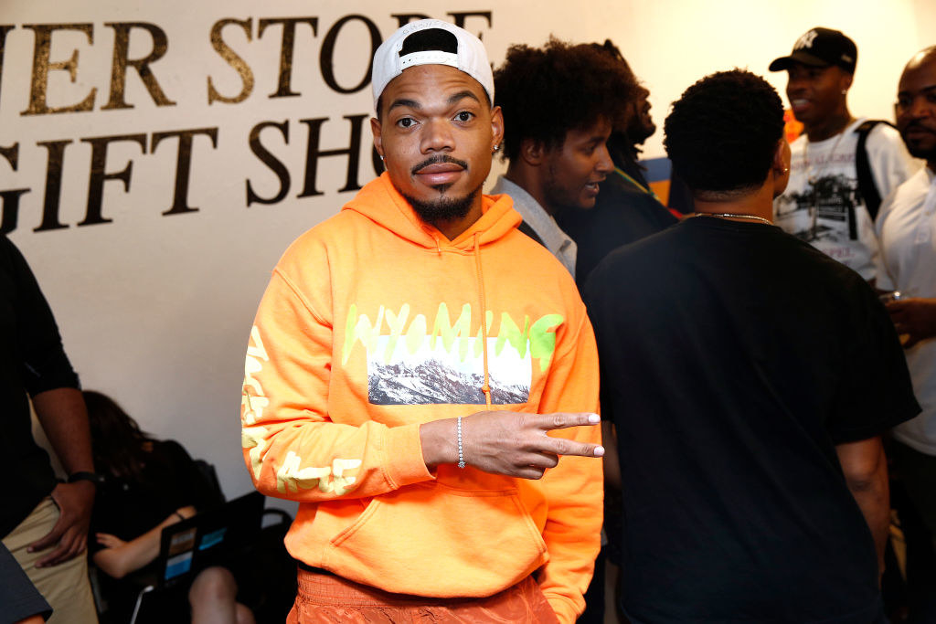 Chance the Rapper attends the Joe Freshgoods X Snapple Pop-Up Shop VIP Preview Event