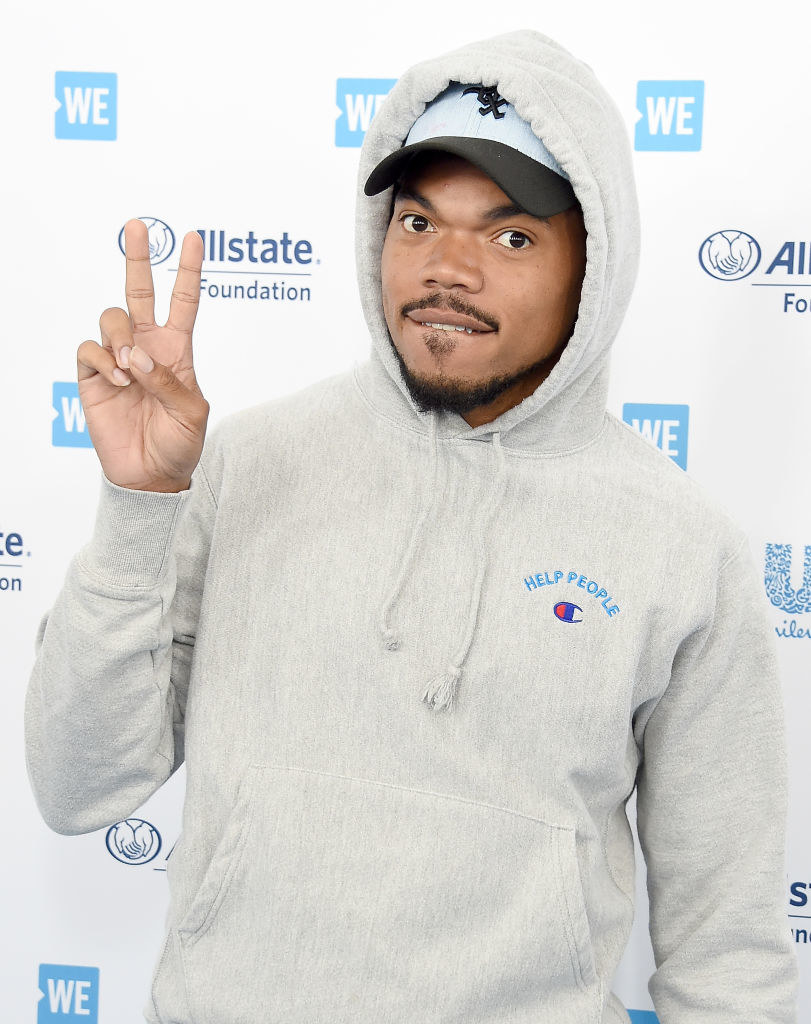 Chance The Rapper arrives at WE Day California 2019