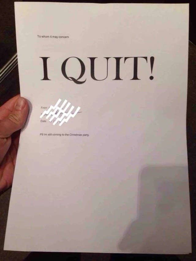 12 Of The Funniest Resignation Letters 12 Of The Funniest Resignation Letters