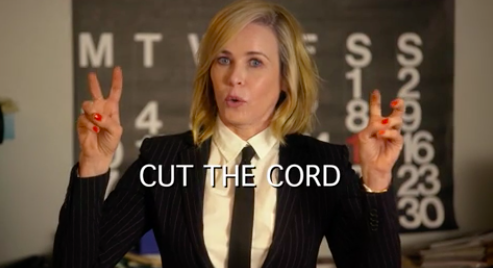 Chelsea Handler saying &quot;Cut the cord&quot;