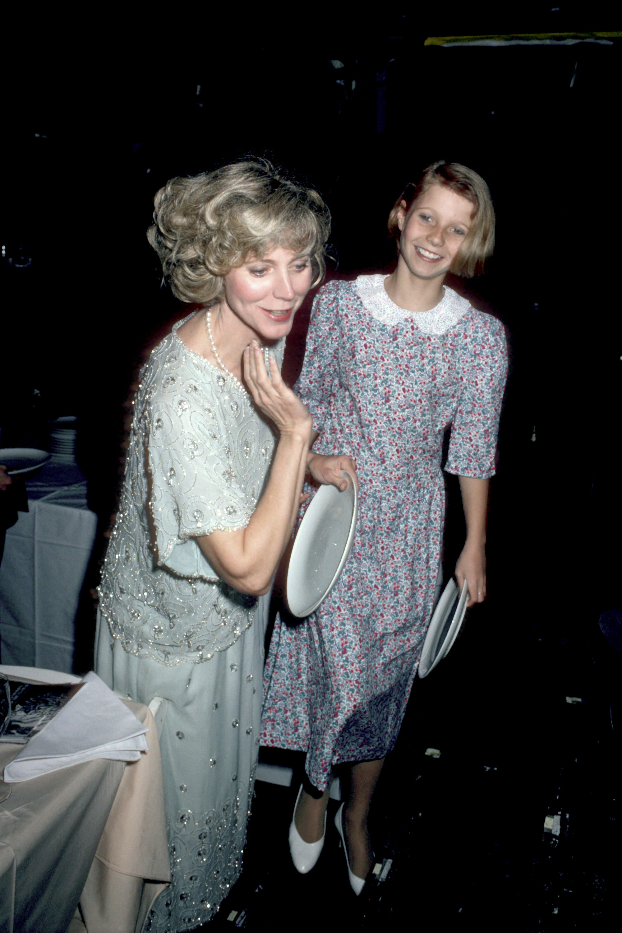 Paltrow and Danner at Studio 54 in New York City