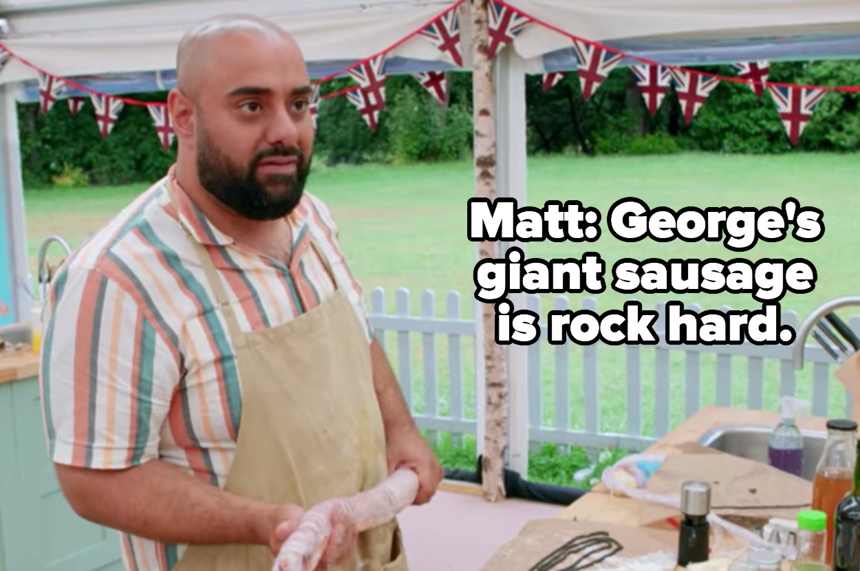 Matt says: George&#x27;s giant sausage is rock hard
