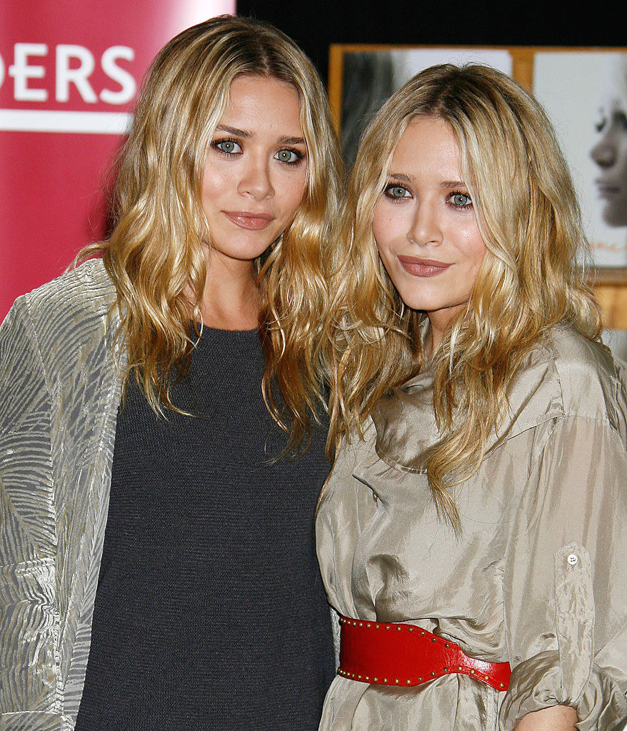 The Olsen Twins on a red carpet