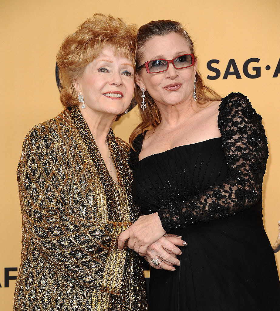 Fisher and Reynolds at the SAG Awards in 2015