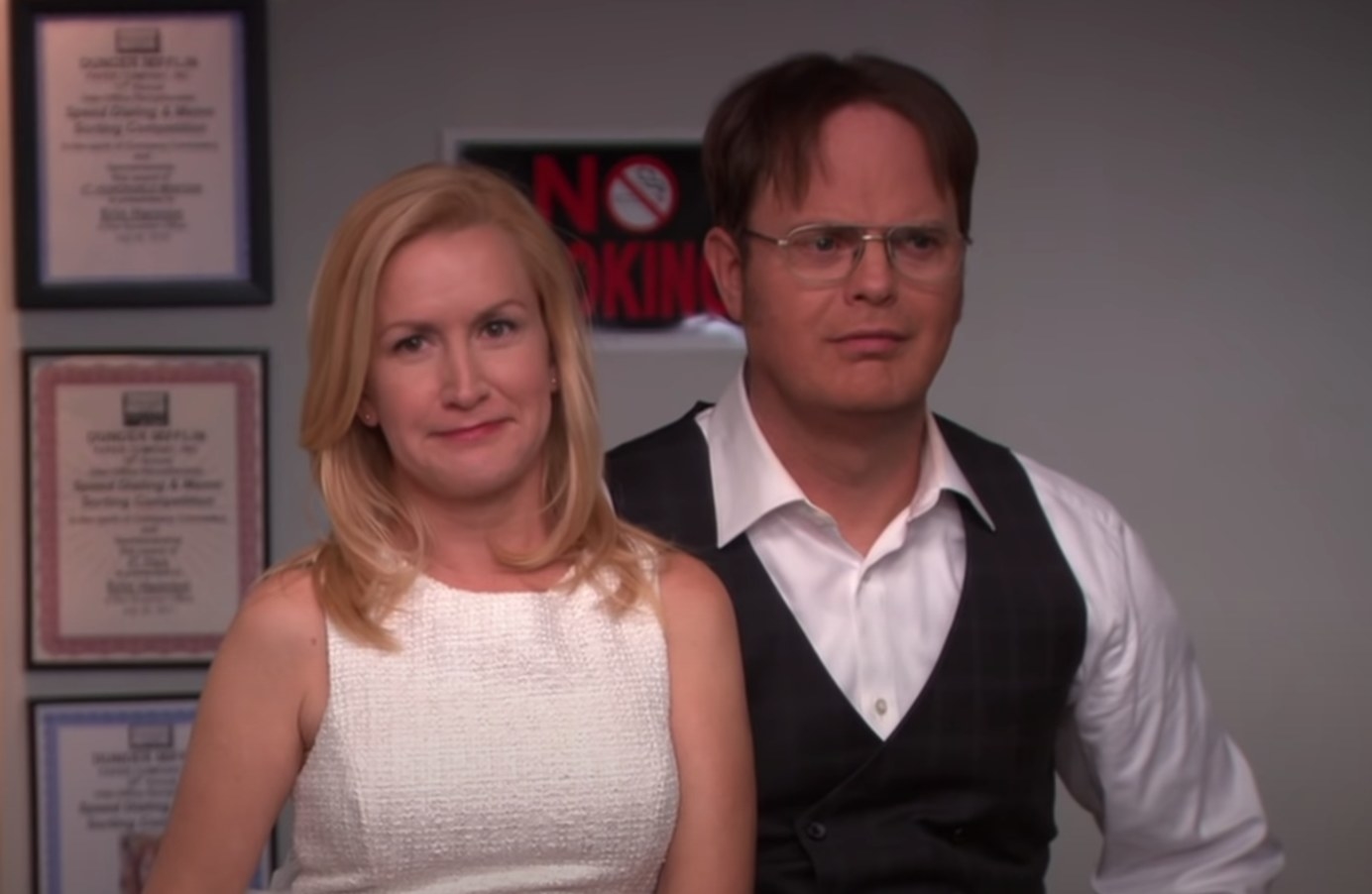Angela and Dwight on &quot;The Office&quot;