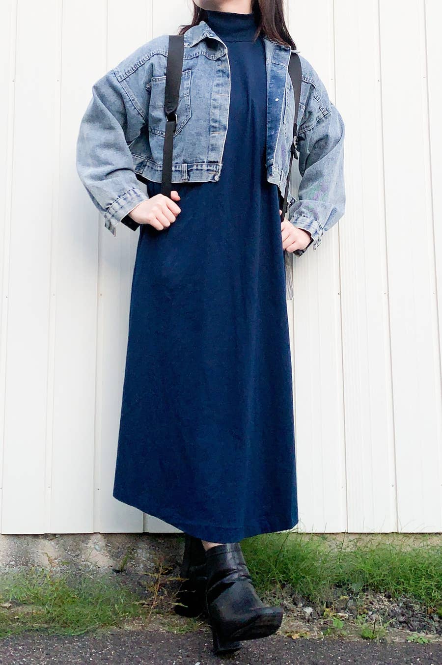 迷った日はこれ Zaraの 美シルエットワンピ 一枚持っていれば安心のオシャレさです