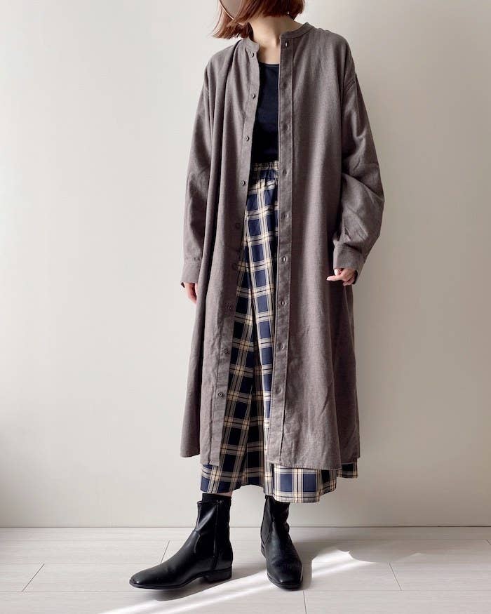 気持ち良すぎて脱ぎたくない 無印良品の シャツワンピ ふわふわの肌触りに癒されます