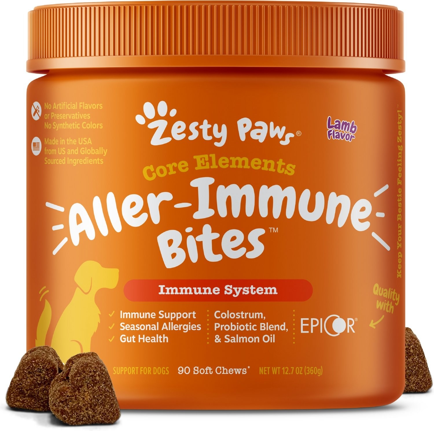 The allergy and immune supplement