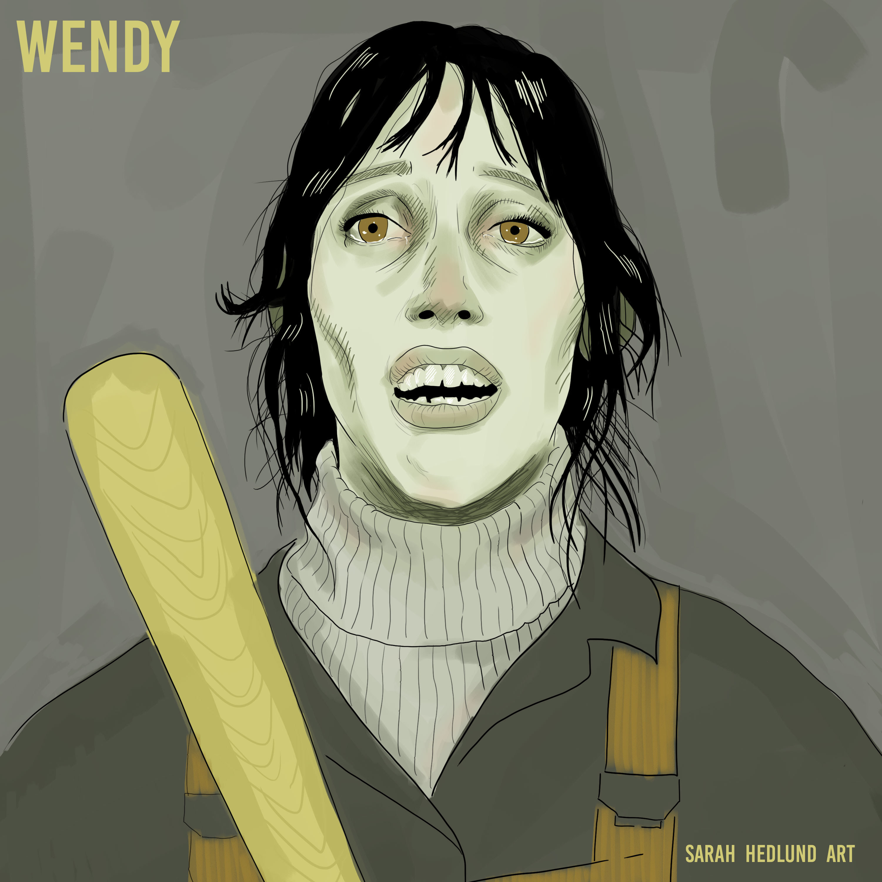 Day 30: Wendy (Shelley Duvall) The Shining - 1980