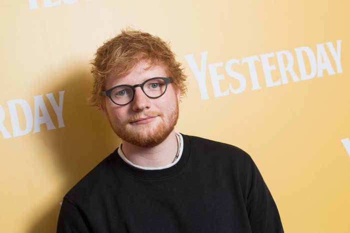 Ed Sheeran attends special screening of Yesterday
