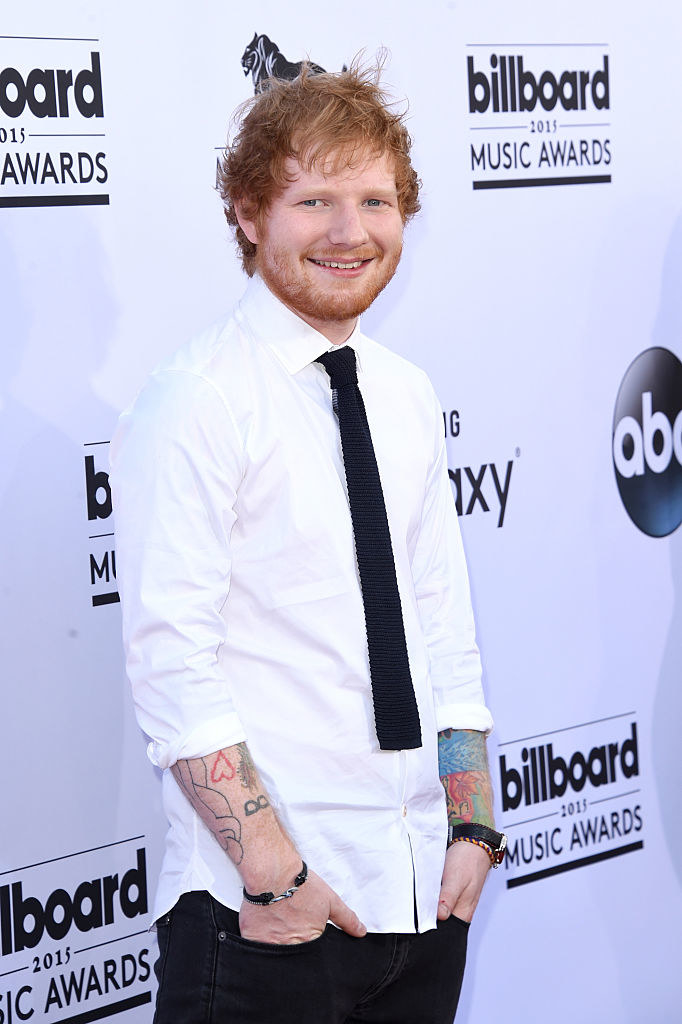 Ed Sheeran attends the 2015 Billboard Music Awards