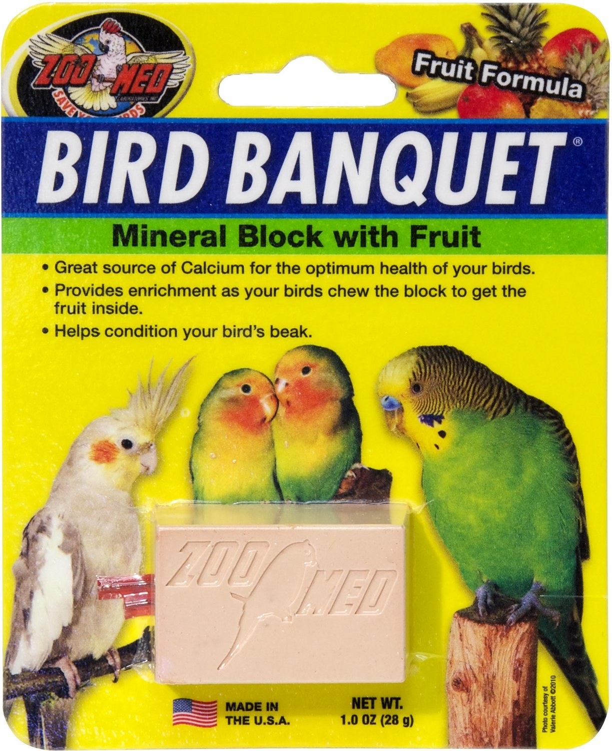 The mineral block beak conditioner