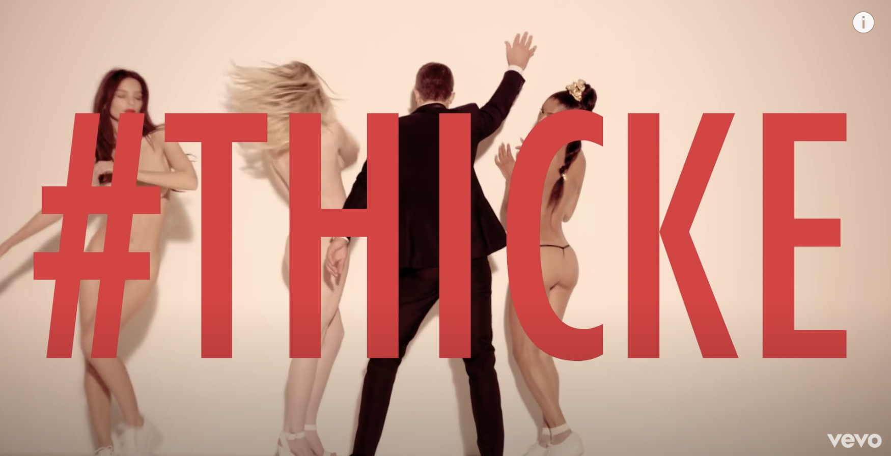 Robin Thicke Blurred Lines Models