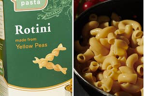 ZENB pasta made from yellow peas