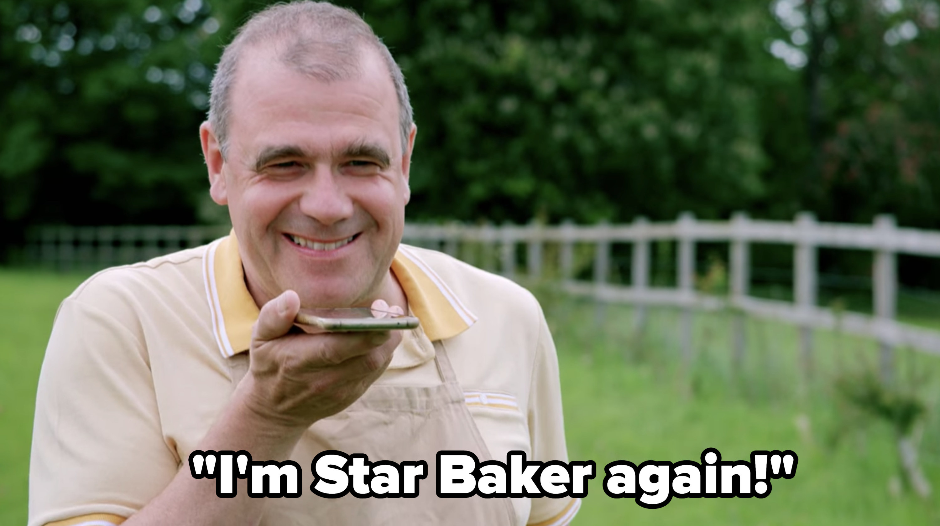 Jürgen saying he&#x27;s Star Baker again