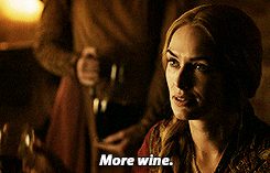 Woman asks for more wine