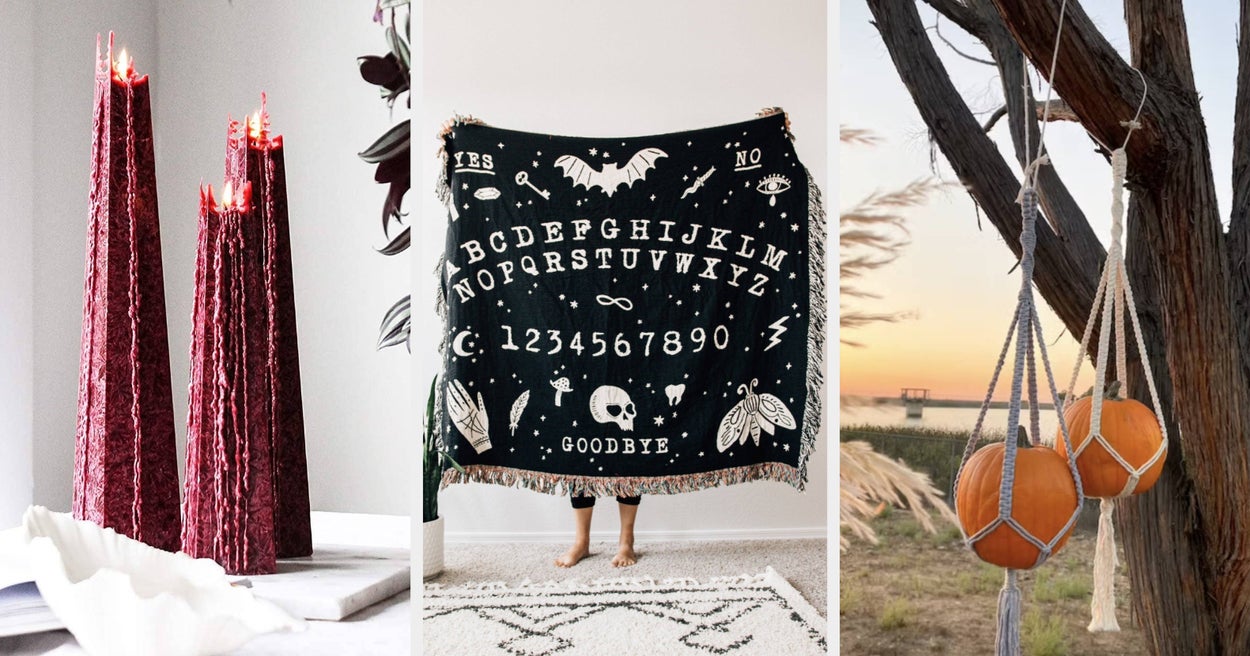Home Decor That Doubles As Halloween Decorations
