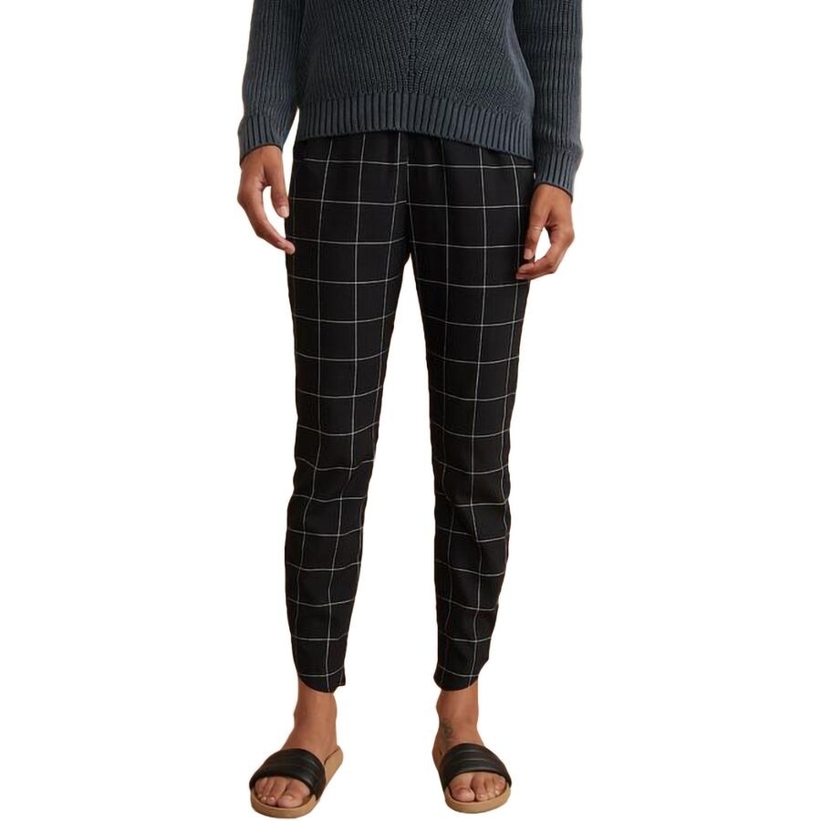 Black and white patterned pants