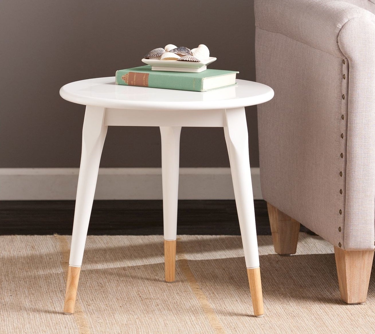 White side table