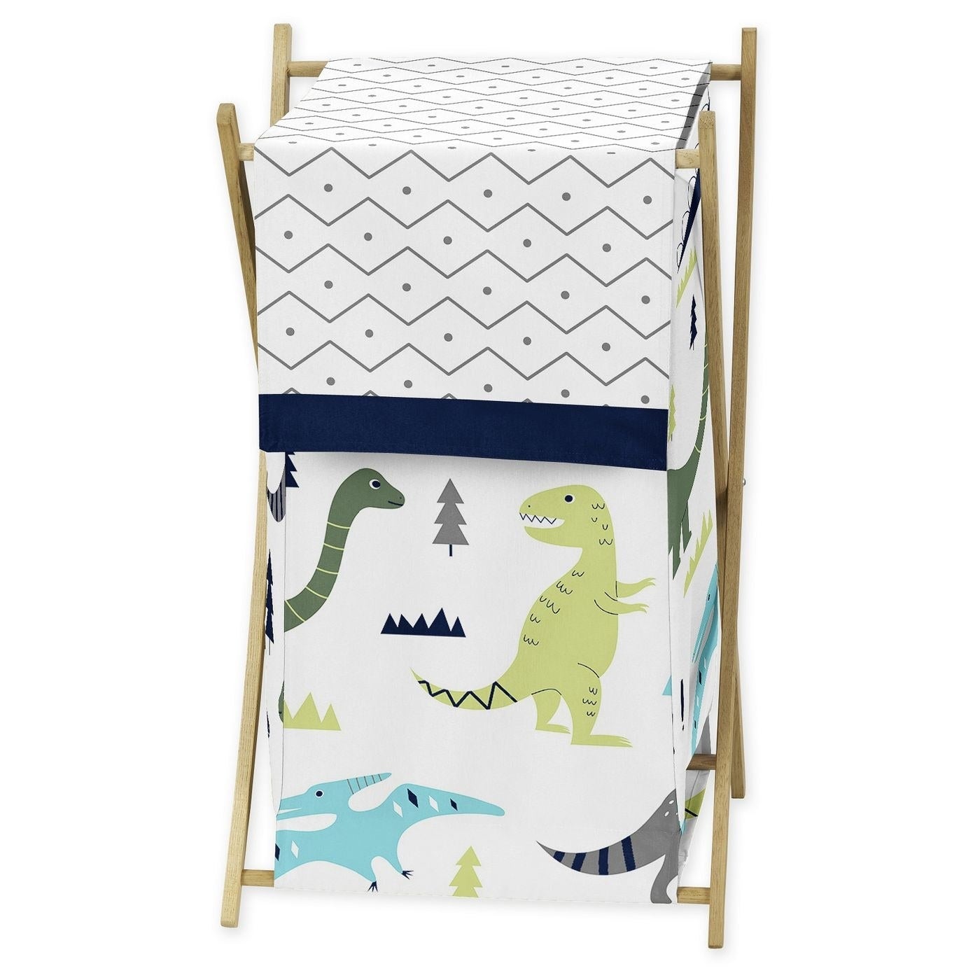 Kids dinosaur laundry hamper