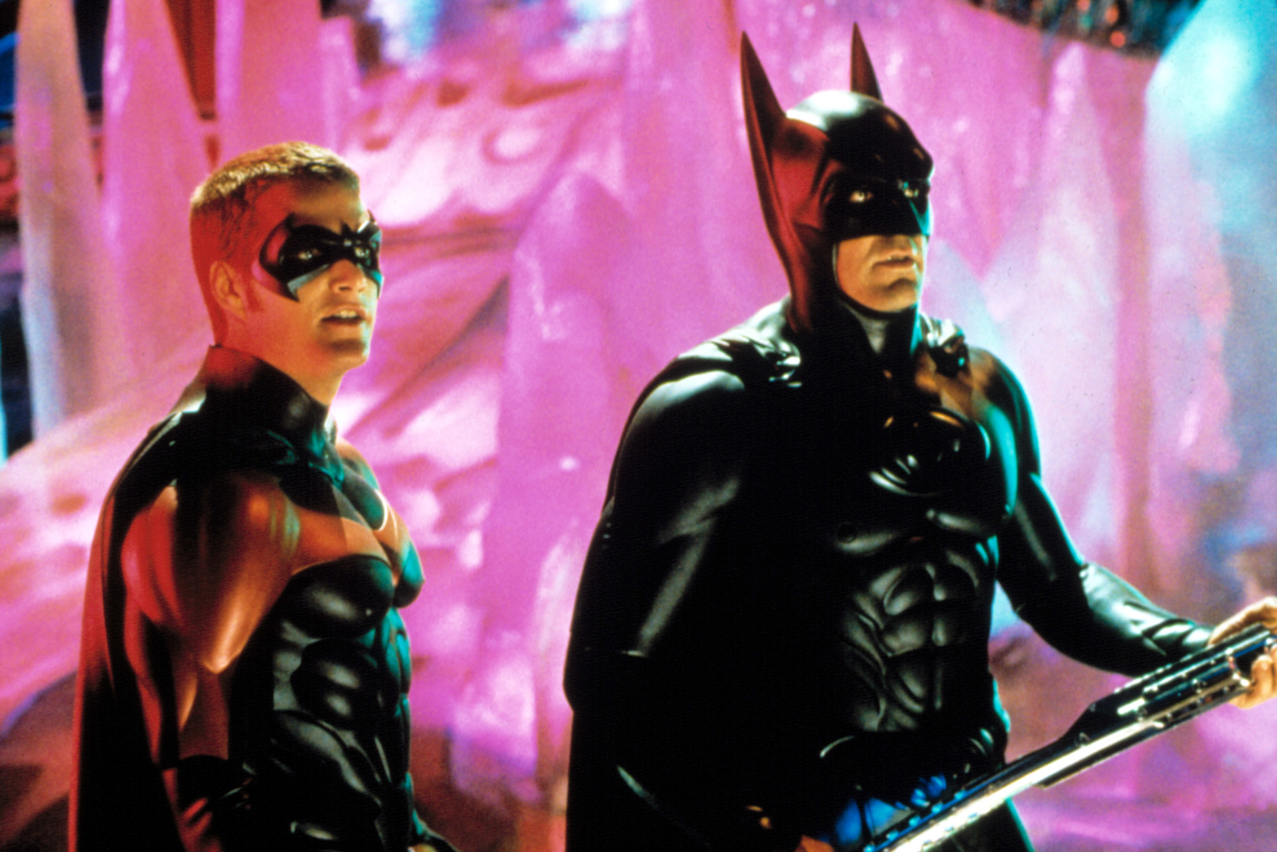 A screenshot of Batman and Robin