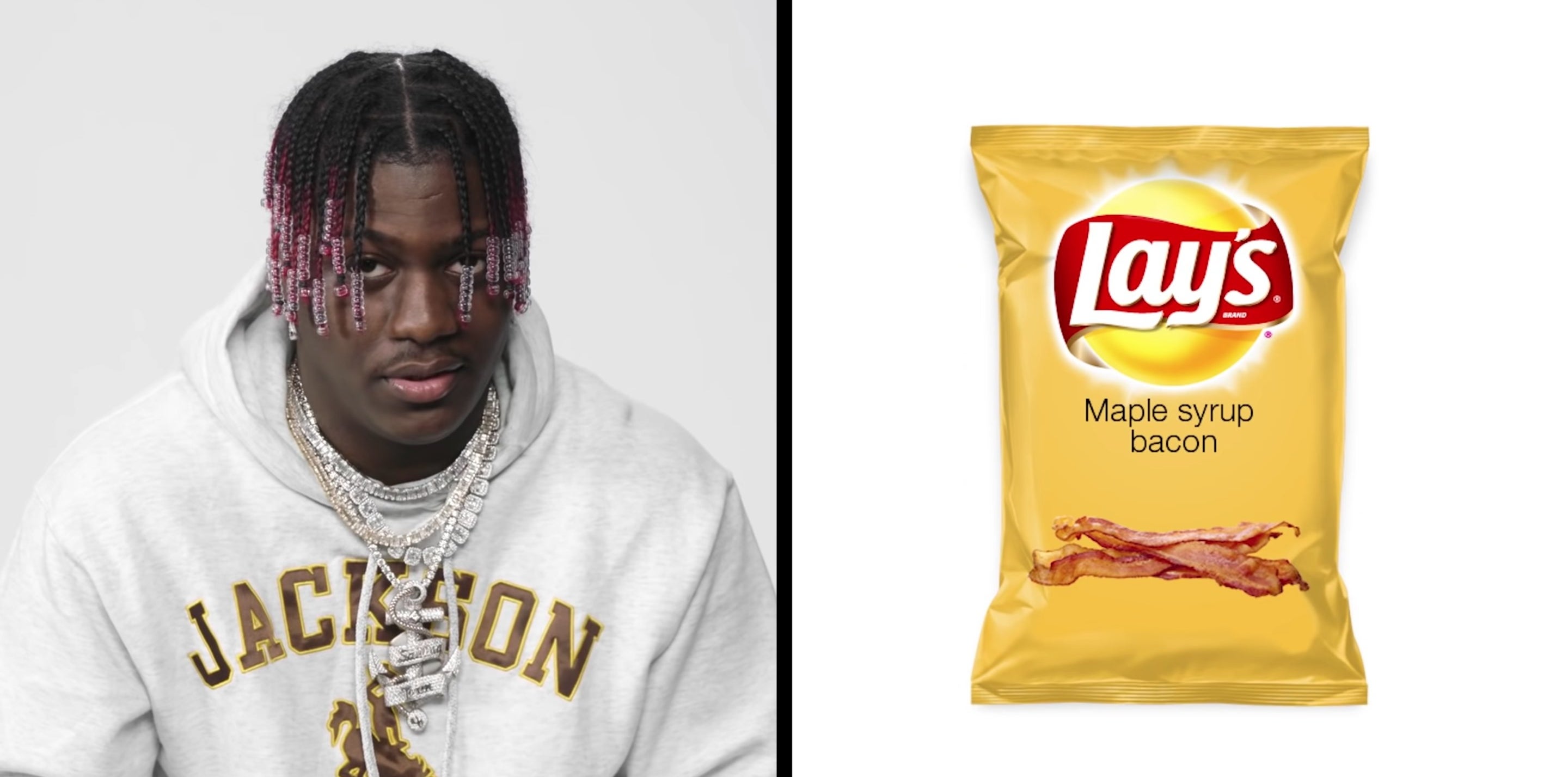 Lil Yachty maple syrup bacon chips