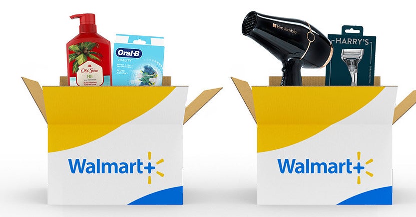 Walmart boxes of items