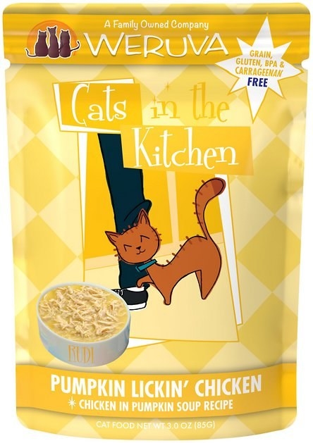 The cat food pouch