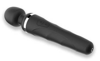 Black wand vibrator
