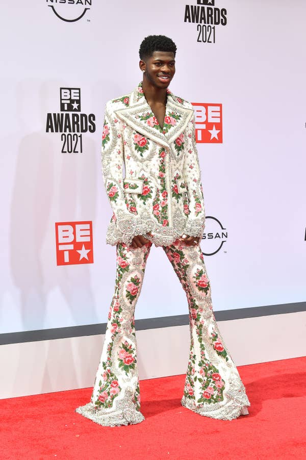 Lil Nas X at the 2021 BET Awards