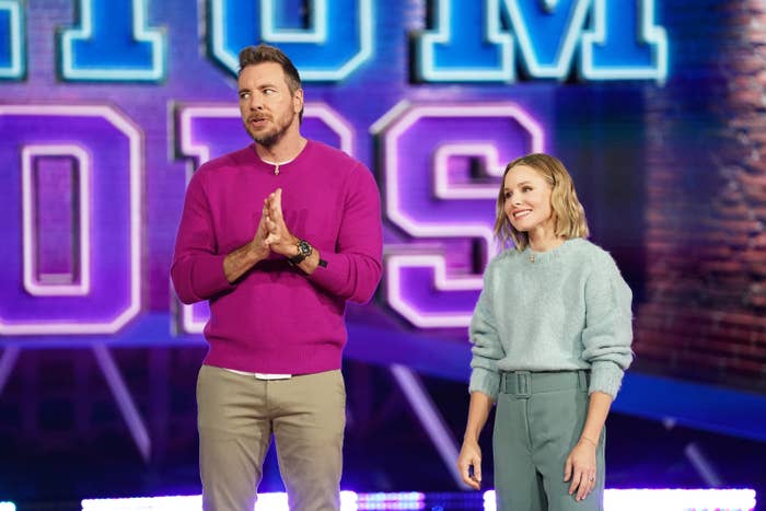 The couple hosting their show Family Game Night!