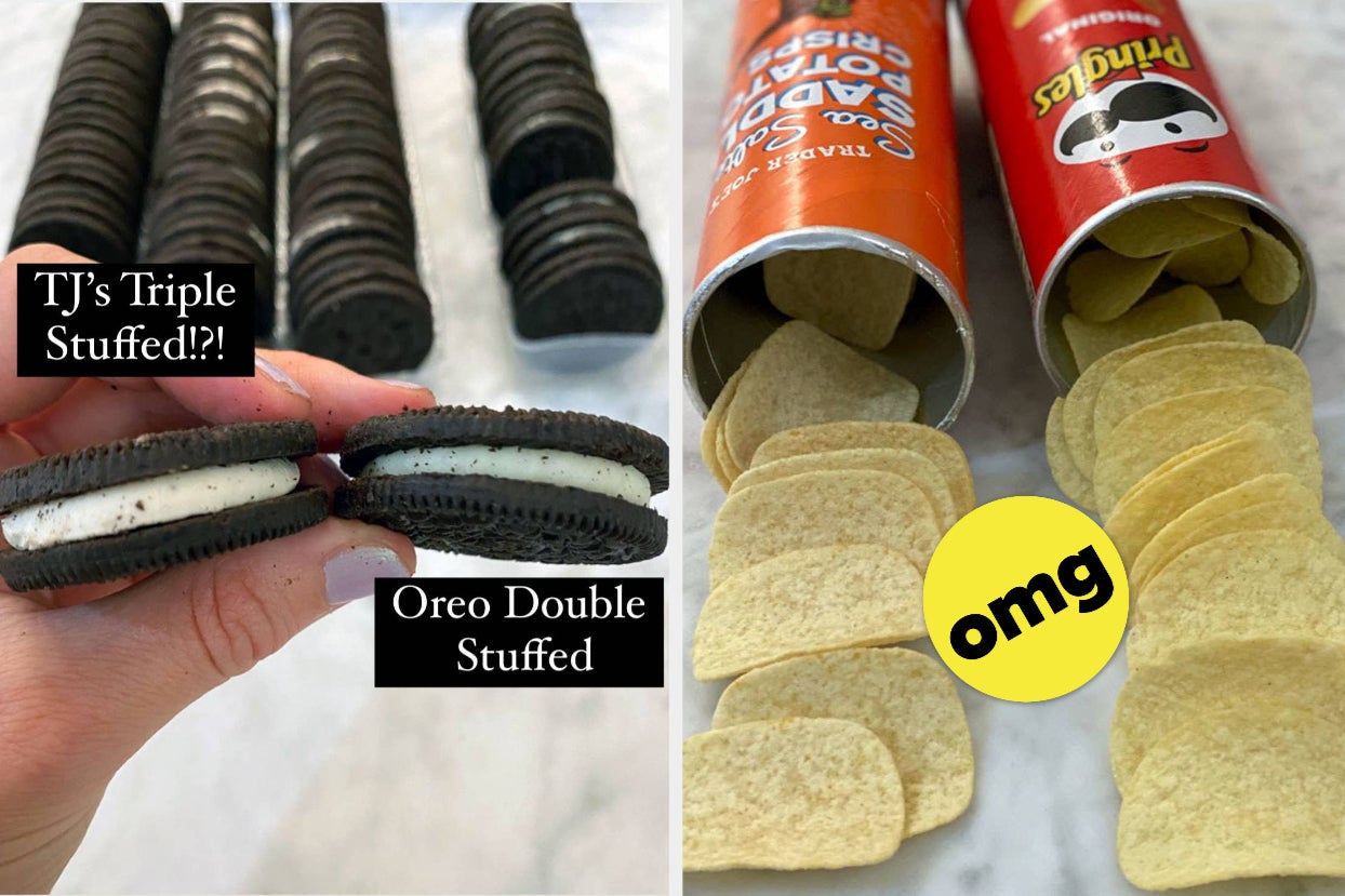 As An Absolute Trader Joe's Fanatic, I Compared 16 Popular TJ's "Knock-Offs" To Their Brand Name Counterparts thumbnail