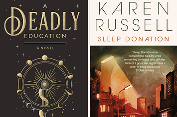 A Deadly Education book cover / Sleep Donation book cover