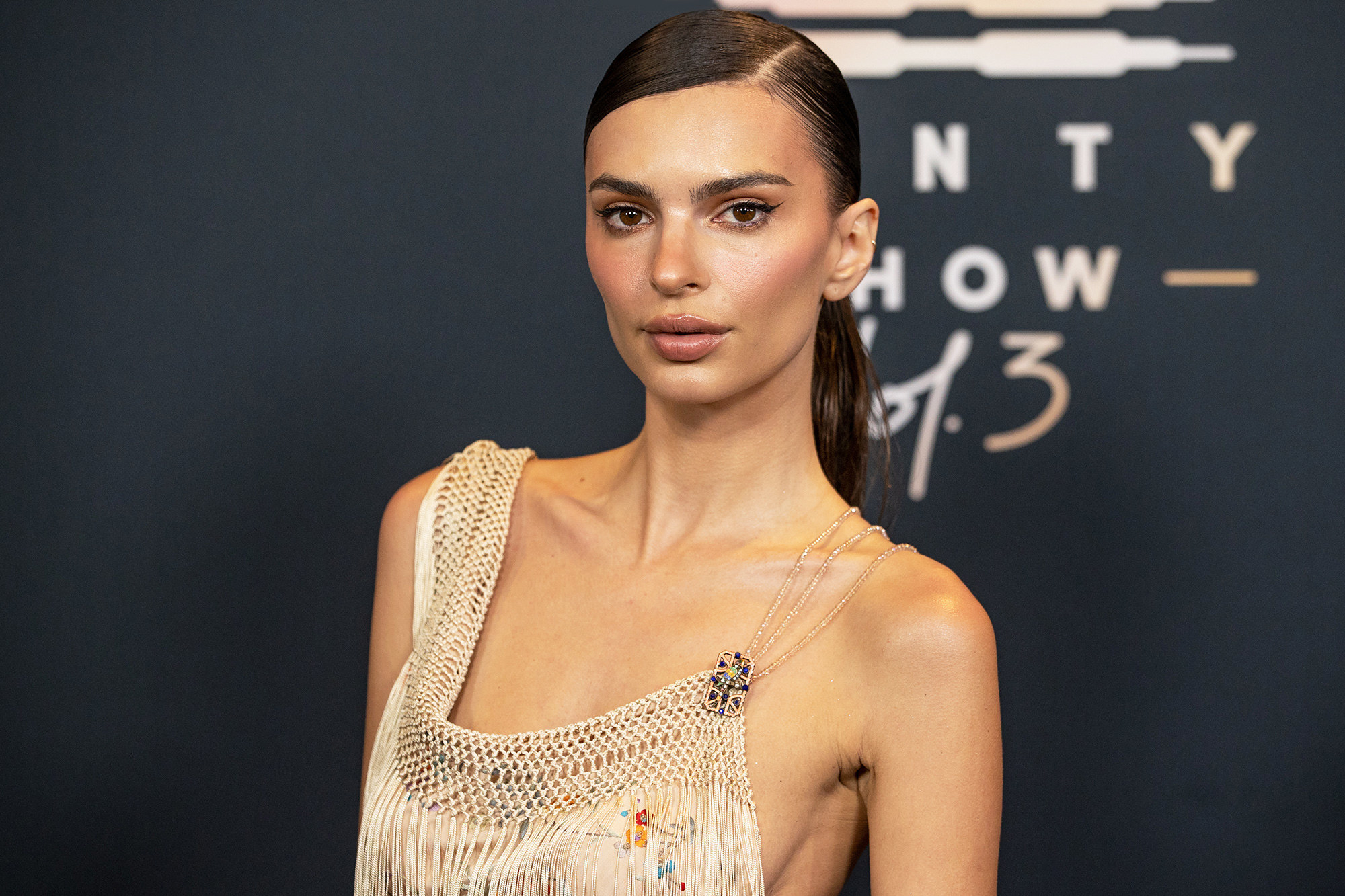 Photo of Emily Ratajkowski at a Fenty show