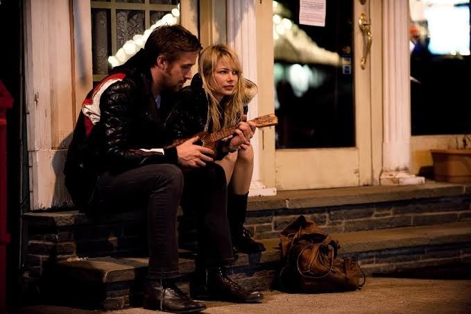 A still of Ryan Gosling and Michelle Williams from the movie.