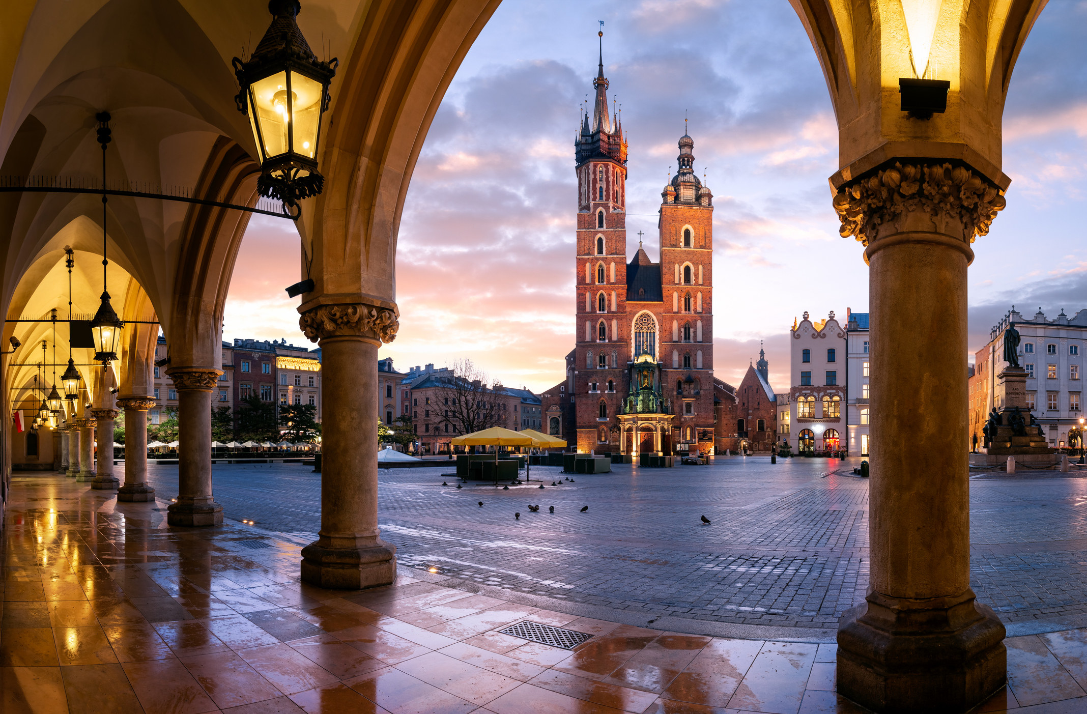 St Mary&#x27;s Basilica in Krakow.