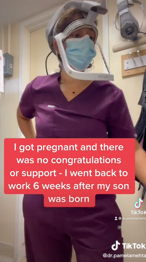 &quot;I got pregnant and there was no congratulations or support - I went back to work 6 weeks after my son was born&quot;