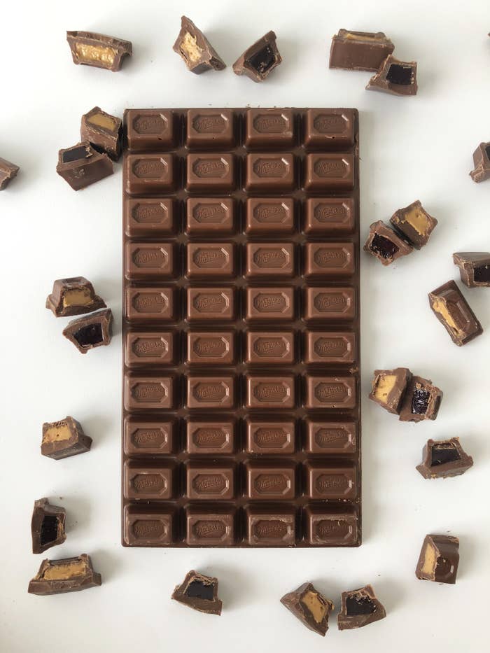 Whittaker's Have A Peanut Butter And Jelly Chocolate Block And I'm